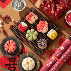 BETROTHAL - ORIENTAL FLORAL PASTRY 中式花酥 - SET C