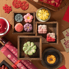 BETROTHAL - ORIENTAL FLORAL PASTRY 中式花酥 - SET B
